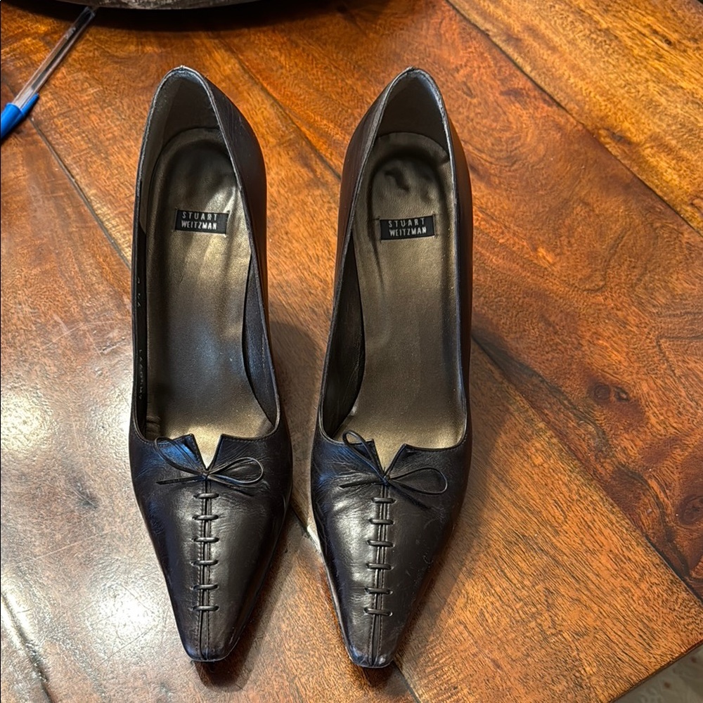 Stuart Weitzman Chocolate Brown Heels
